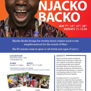 Drumming Classes with Njacko Backo