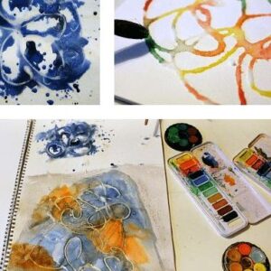 Abstract Watercolour Art Workshop for Kids