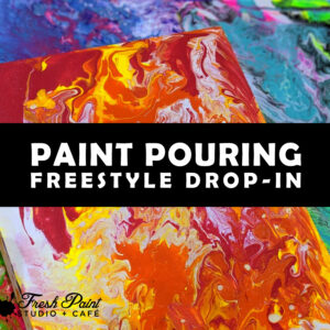 Abstract Acrylic Paint Pouring - Freestyle