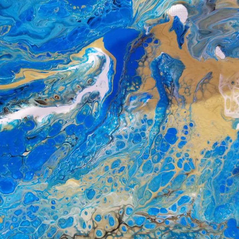 Abstract Acrylic Paint Pouring - Fresh Paint Studio