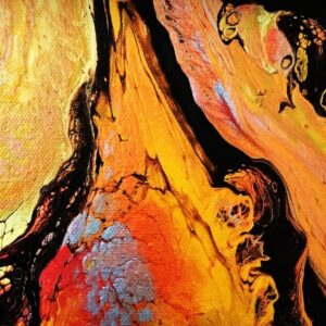 Liquid Glass & Metallics Abstract Paint Pouring Workshop