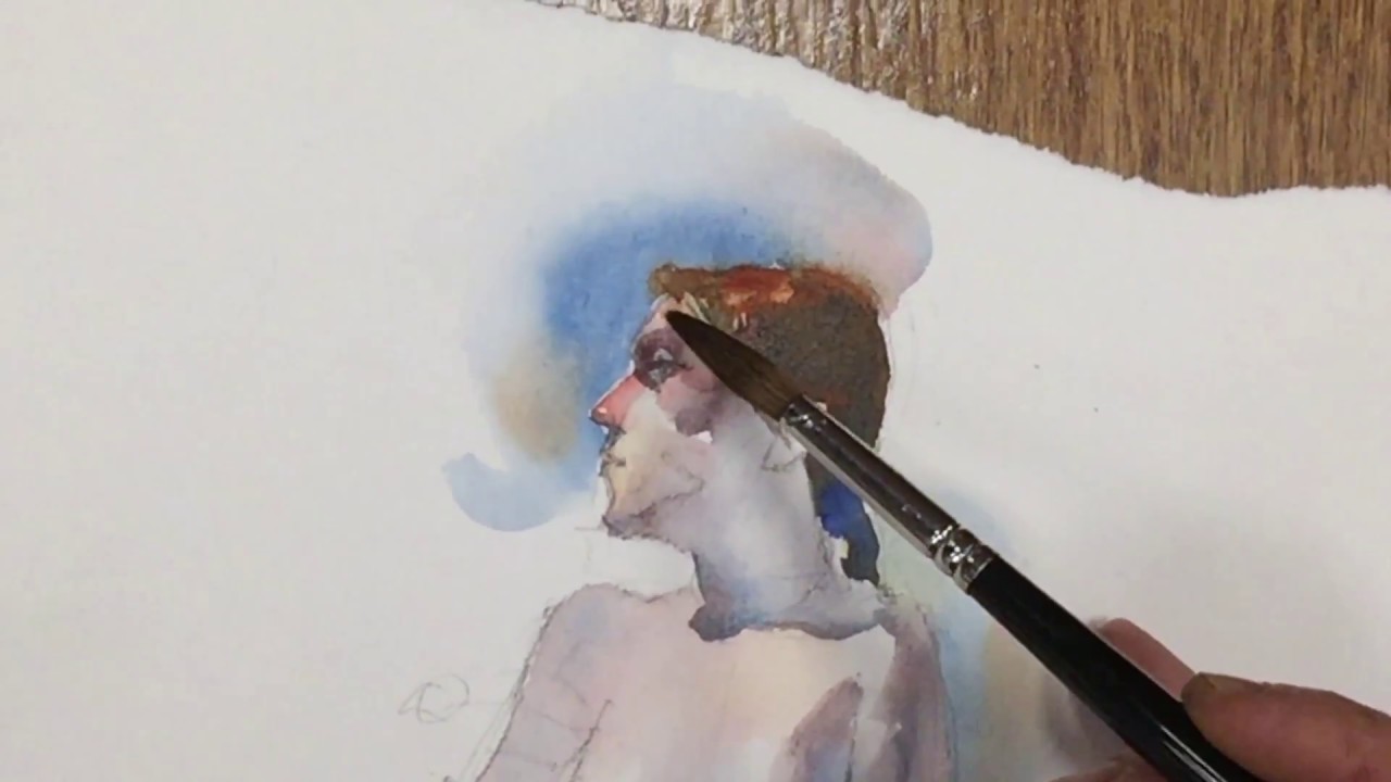 Watercolour Portrait & Figurative Course - Intermediate