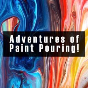 In-studio - Abstract Acrylic Paint Pouring - Freestyle