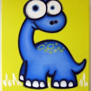 Kids Paint Day - The Friendly Dinosaur