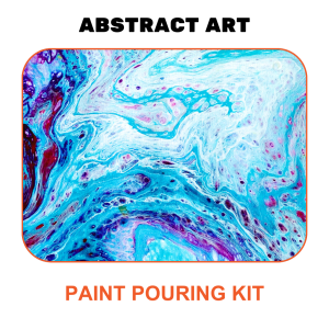 Abstract Art Paint Pouring Kit
