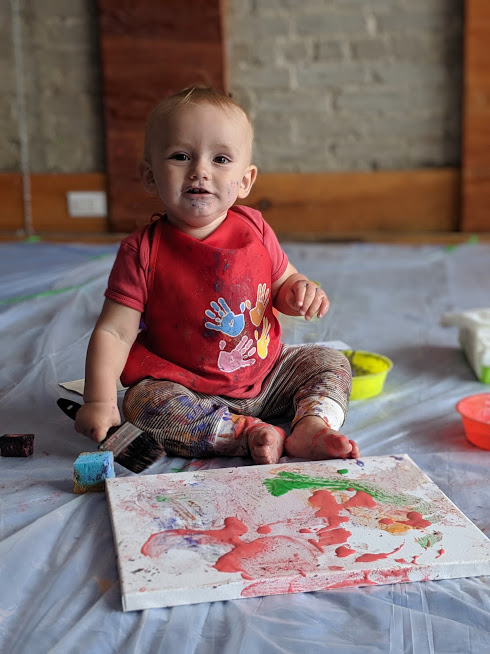baby art workshop