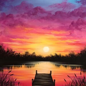 In-Studio Paint Night - Sunset Dock