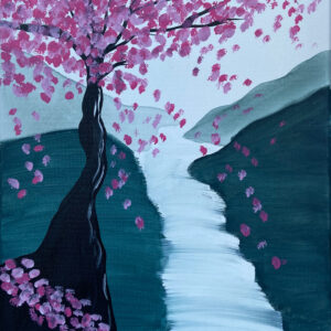 In-Studio Paint Night - Cherry Blossom Path