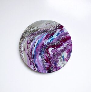 In-Studio Workshop - Geode & Gem Paint Night - Abstract Acrylic Paint Pouring