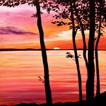 In-Studio Paint Night – Sunset Beauty