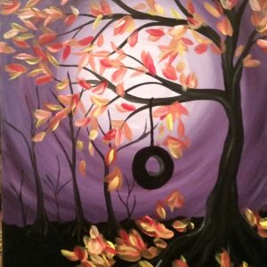 In-Studio Paint Night – Falling Leaves