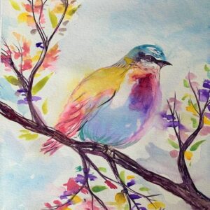 In-Studio Watercolour Paint Night - Bird Lovers - You Can Paint This!