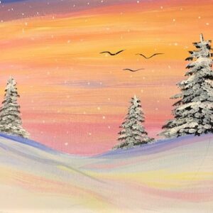 In-Studio Paint Night - Winter Sunrise
