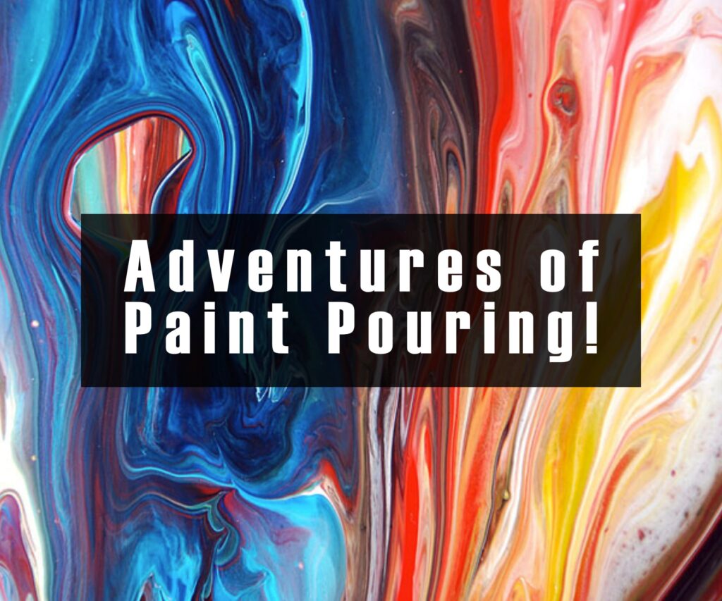 In-Studio – Freestyle Abstract Acrylic Paint Pouring