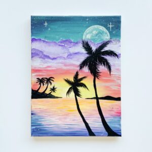 In-Studio Paint Night - Tropical Breeze