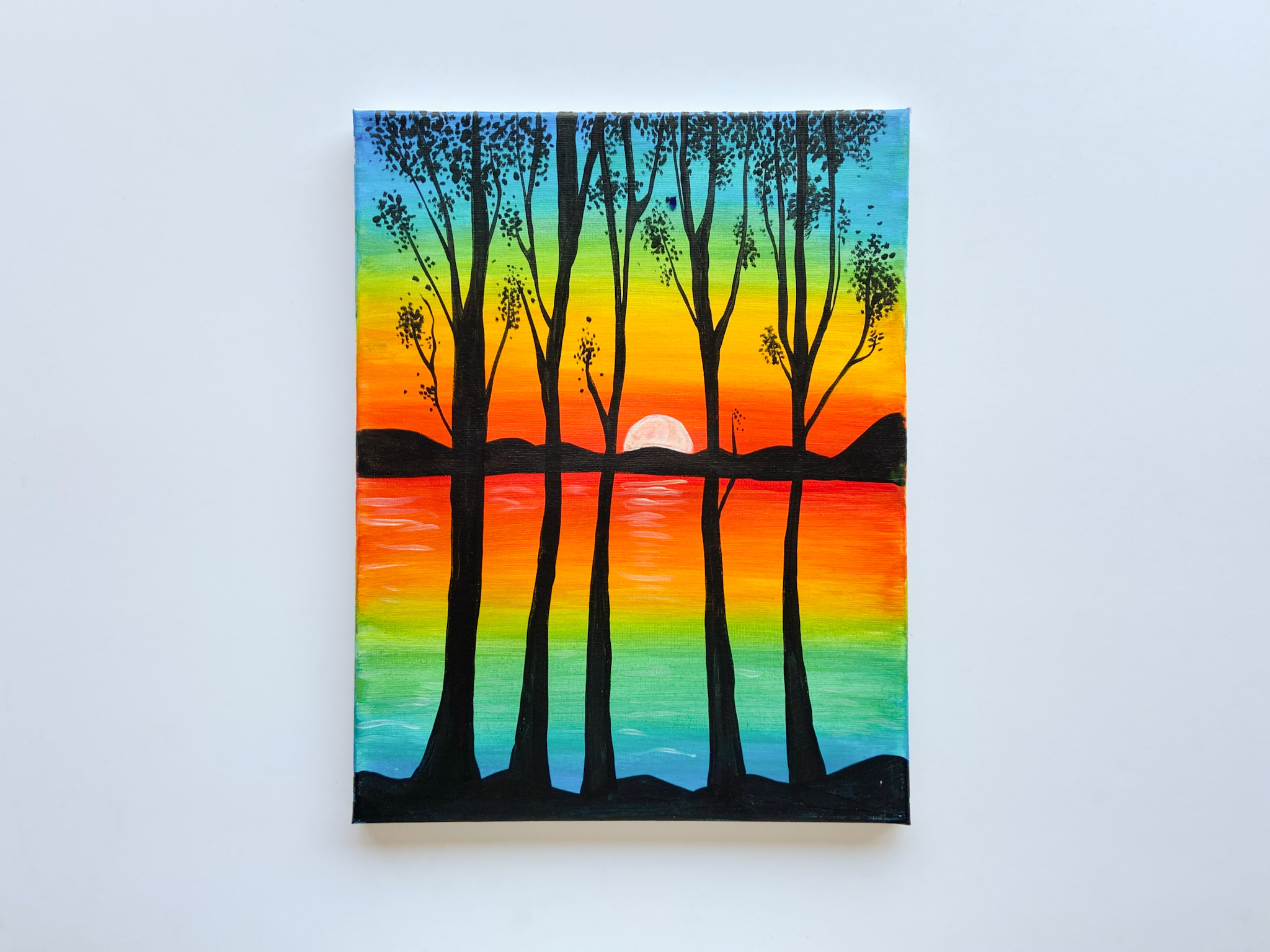 In-Studio Paint Night - Beach Night - Sunset in the Trees