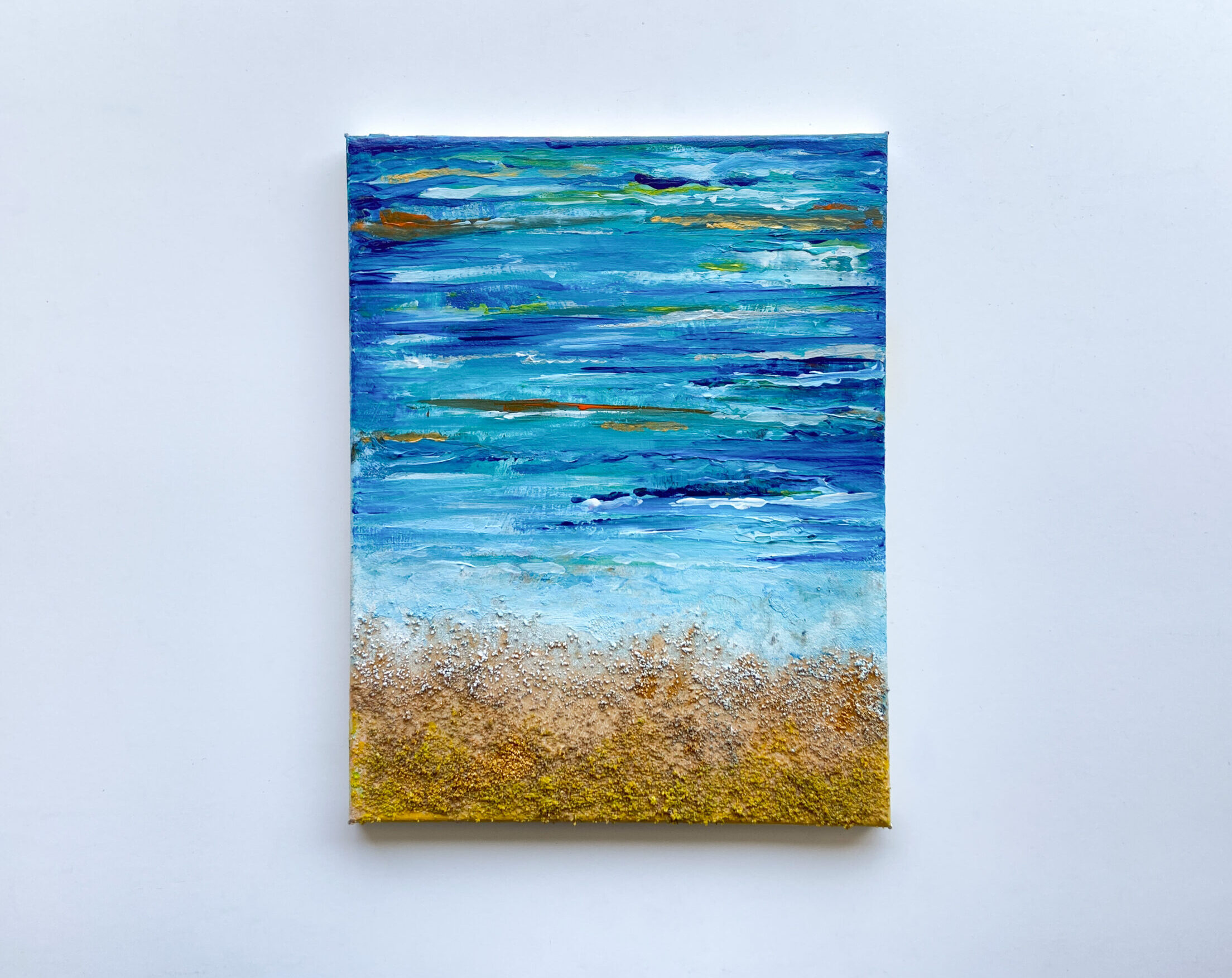 In-Studio Paint Night - 3D Painting - Abstract Beach Seascape