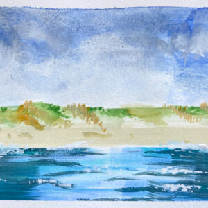 In-Studio Watercolour Paint Night - Abstract Seascape
