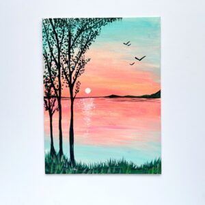 In-Studio Paint Night - Pastel Skies Acrylic Painting