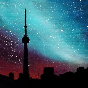 In-Studio Paint Night - Toronto City Skyline Acrylic Paint