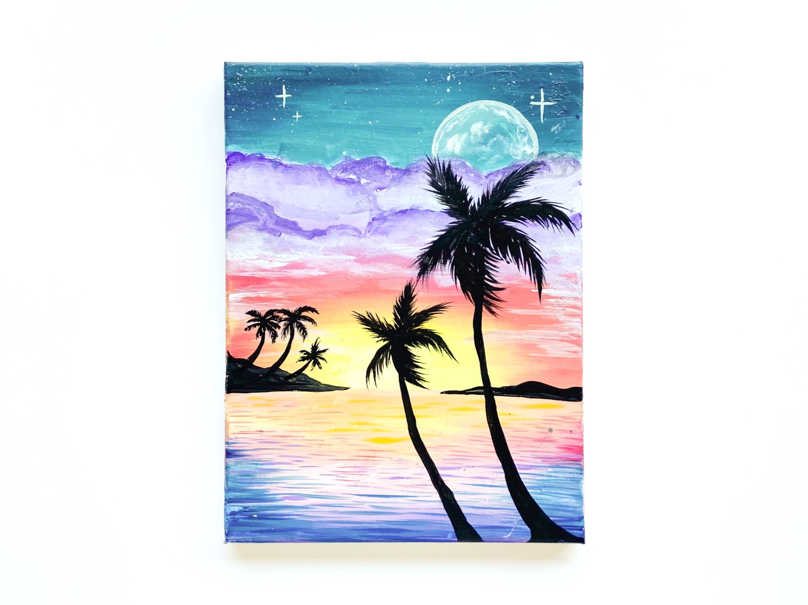 In-Studio Paint Night - Tropical Breeze Acrylic Painting