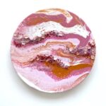 Paint Workshop – Gem & Geode Night – Abstract Acrylic Paint Pouring