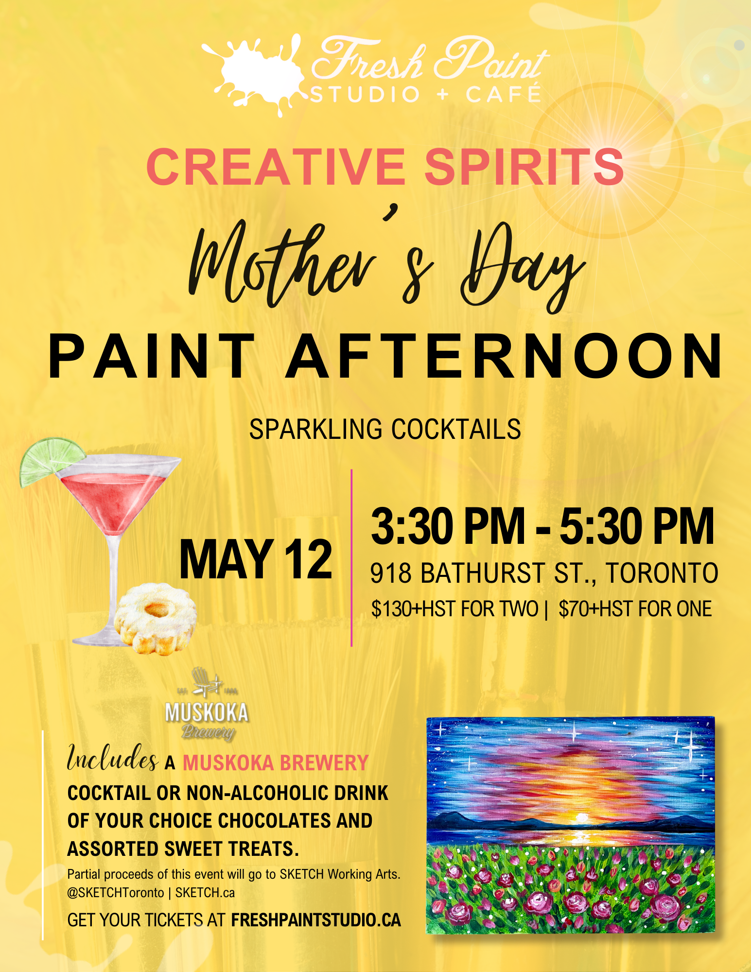 Creative Spirits - Mother's Day Paint Afternoon